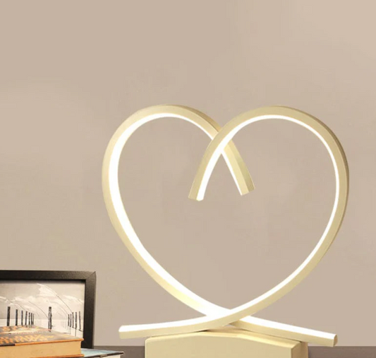 RomanceCarve Bedside Table Lamp