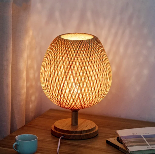 RetroBamboo - Classic Table Lamp