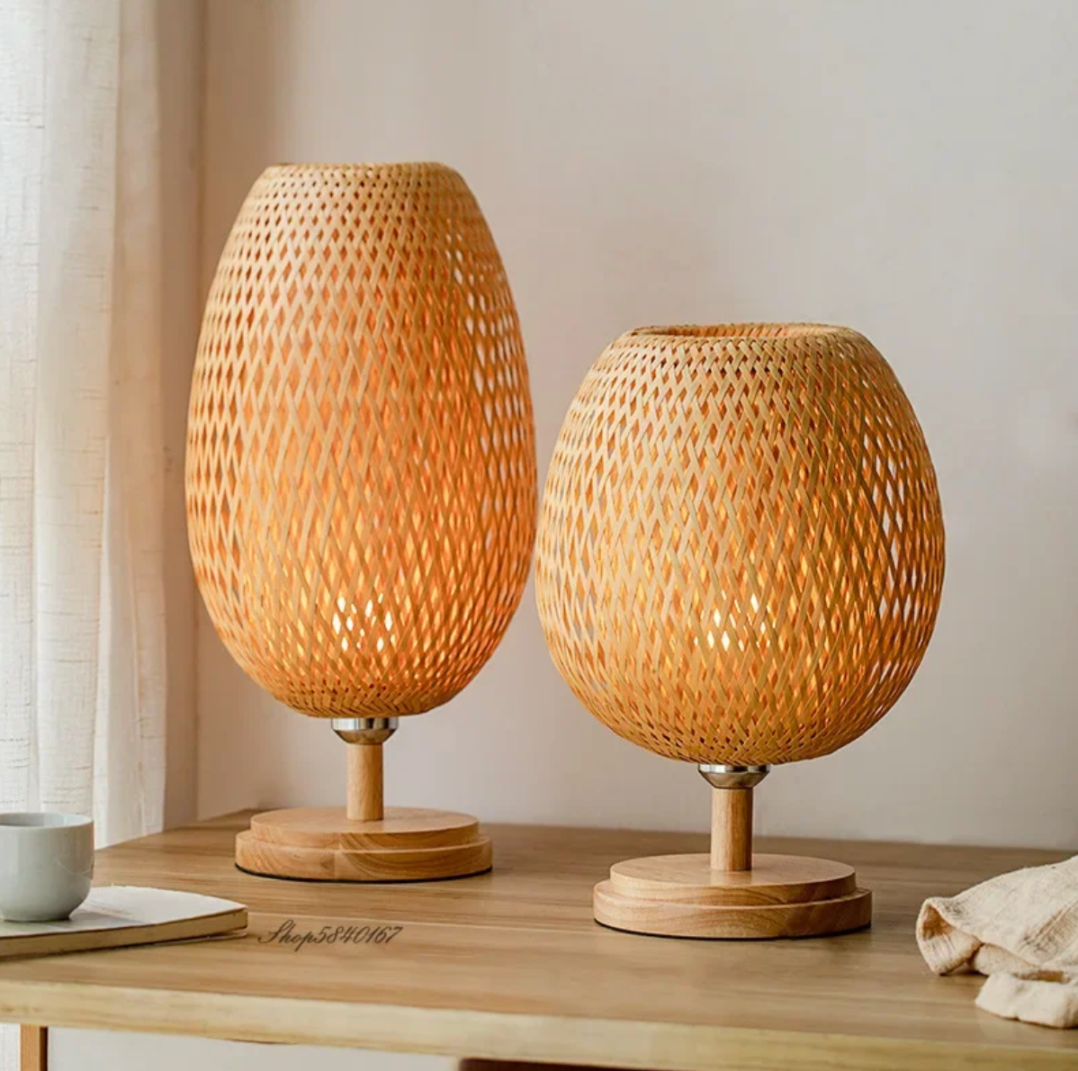 RetroBamboo - Classic Table Lamp