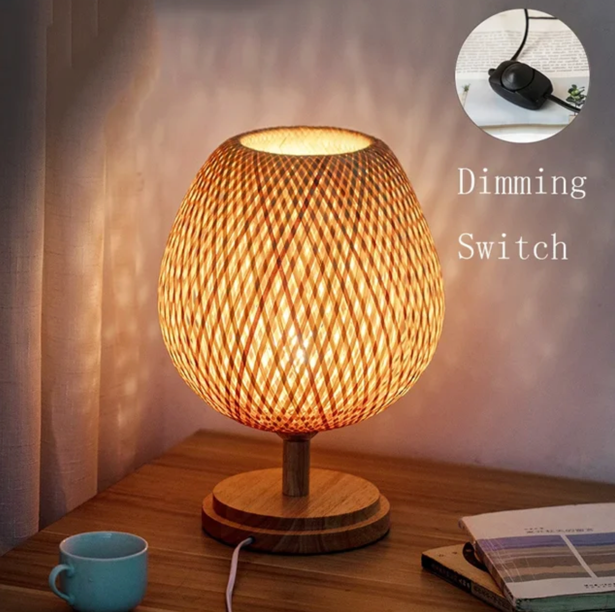 RetroBamboo - Classic Table Lamp