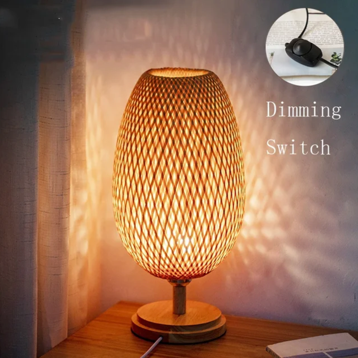 RetroBamboo - Classic Table Lamp