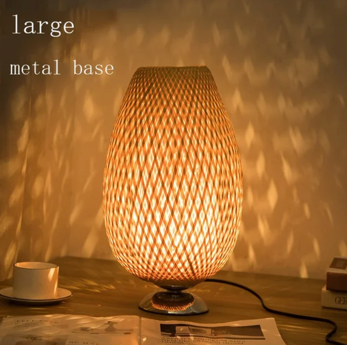 RetroBamboo - Classic Table Lamp