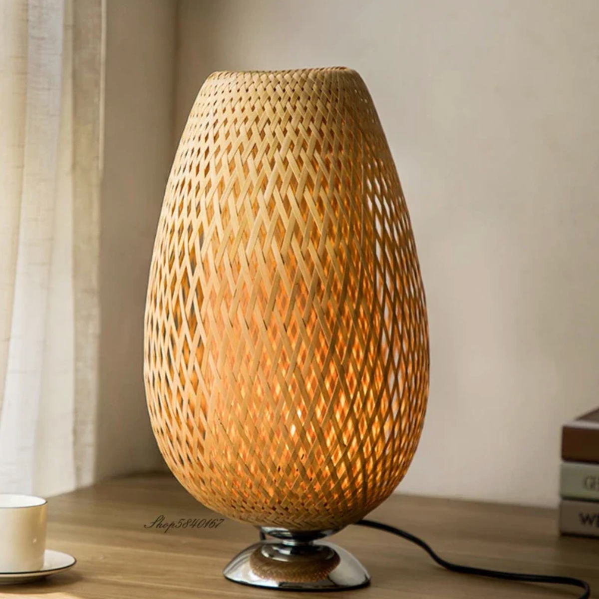 RetroBamboo - Classic Table Lamp