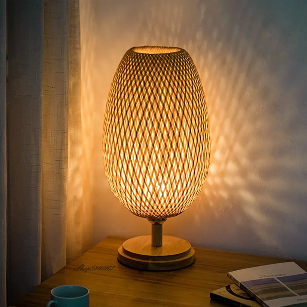 RetroBamboo - Classic Table Lamp