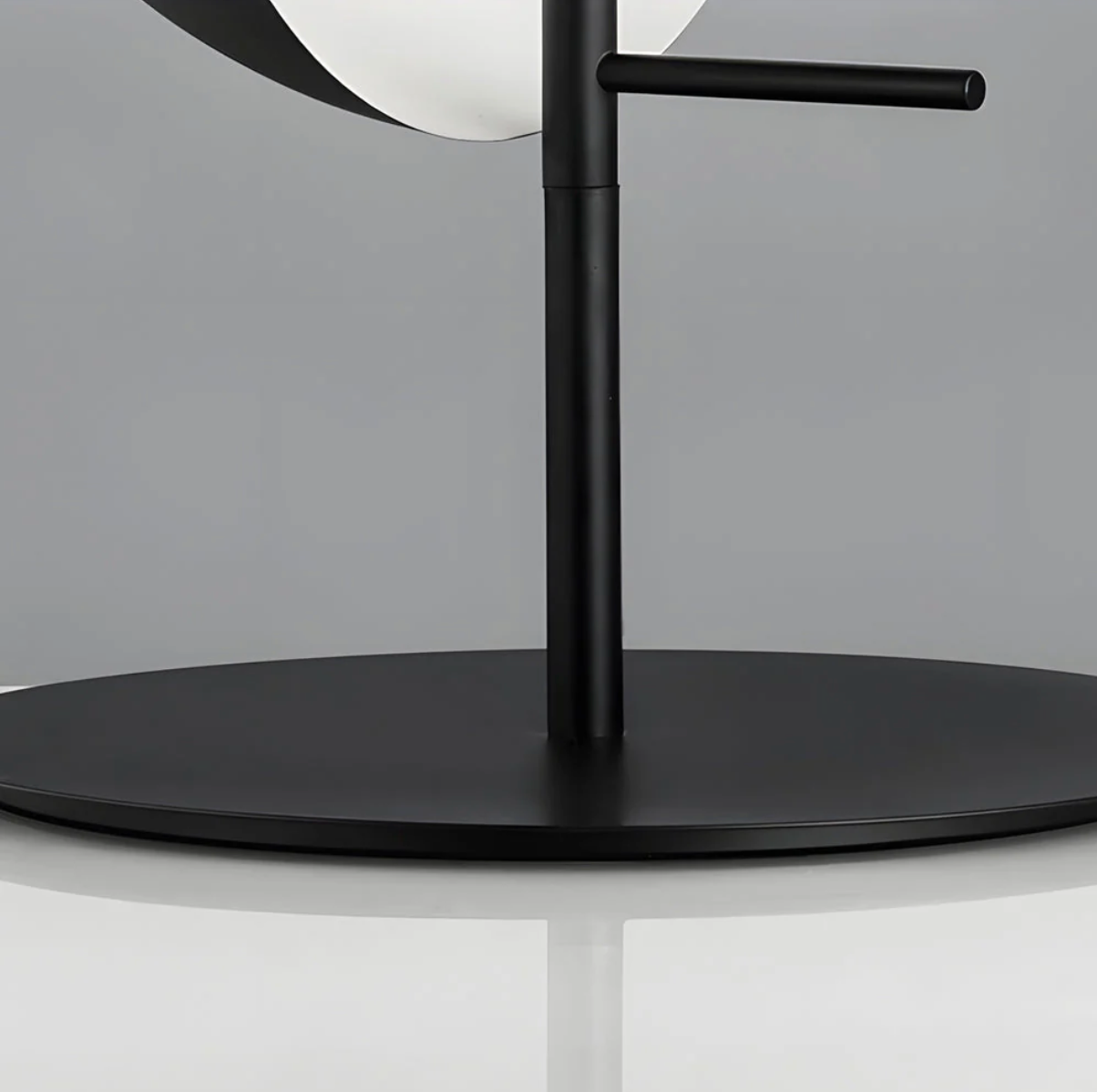 Astra - Modern Hemisphere Lamp with Smoked Shade