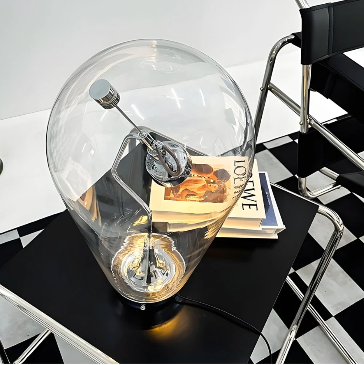 LightSphere - Modern Magnetic Glass Sphere Table Lamp with Touch Dimming