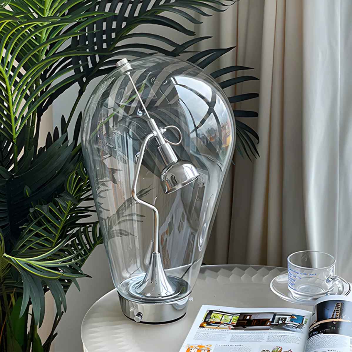 LightSphere - Modern Magnetic Glass Sphere Table Lamp with Touch Dimming