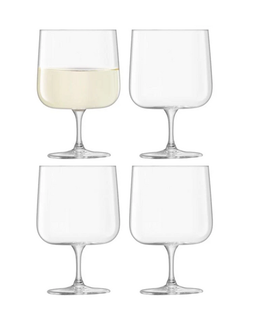 Pure Arc Wine Glass Quartet - 340ml Each