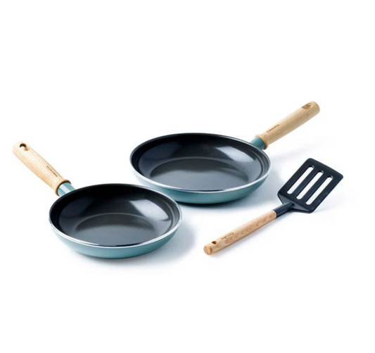 SapphireChef Non-Stick Frying Pan Set with Spatula