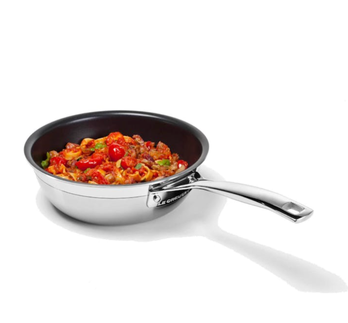 Culinary 3-Ply Non-Stick Chef's Pan, 20cm, Stainless Steel