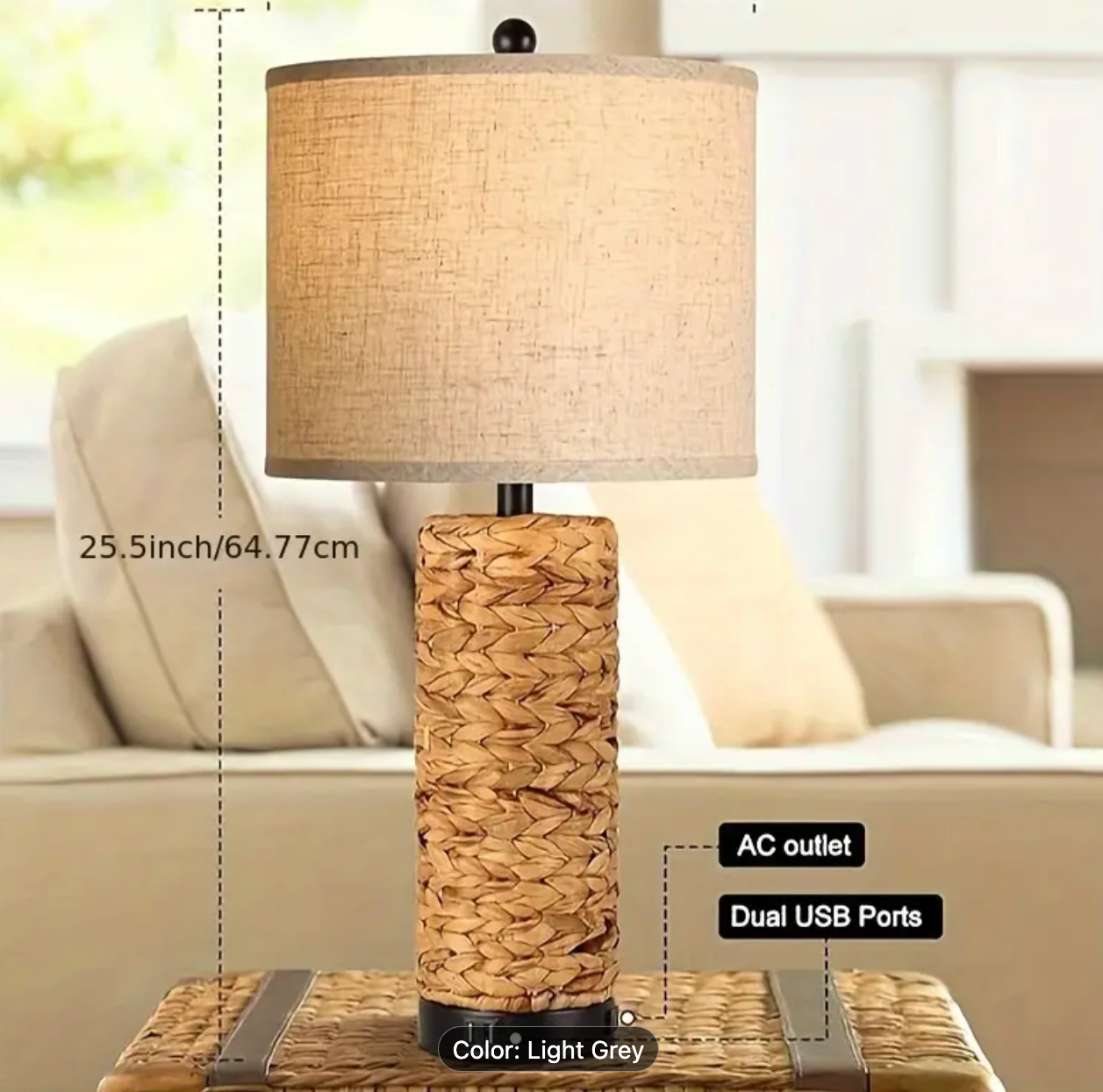 Rustic Touch Table Lamps