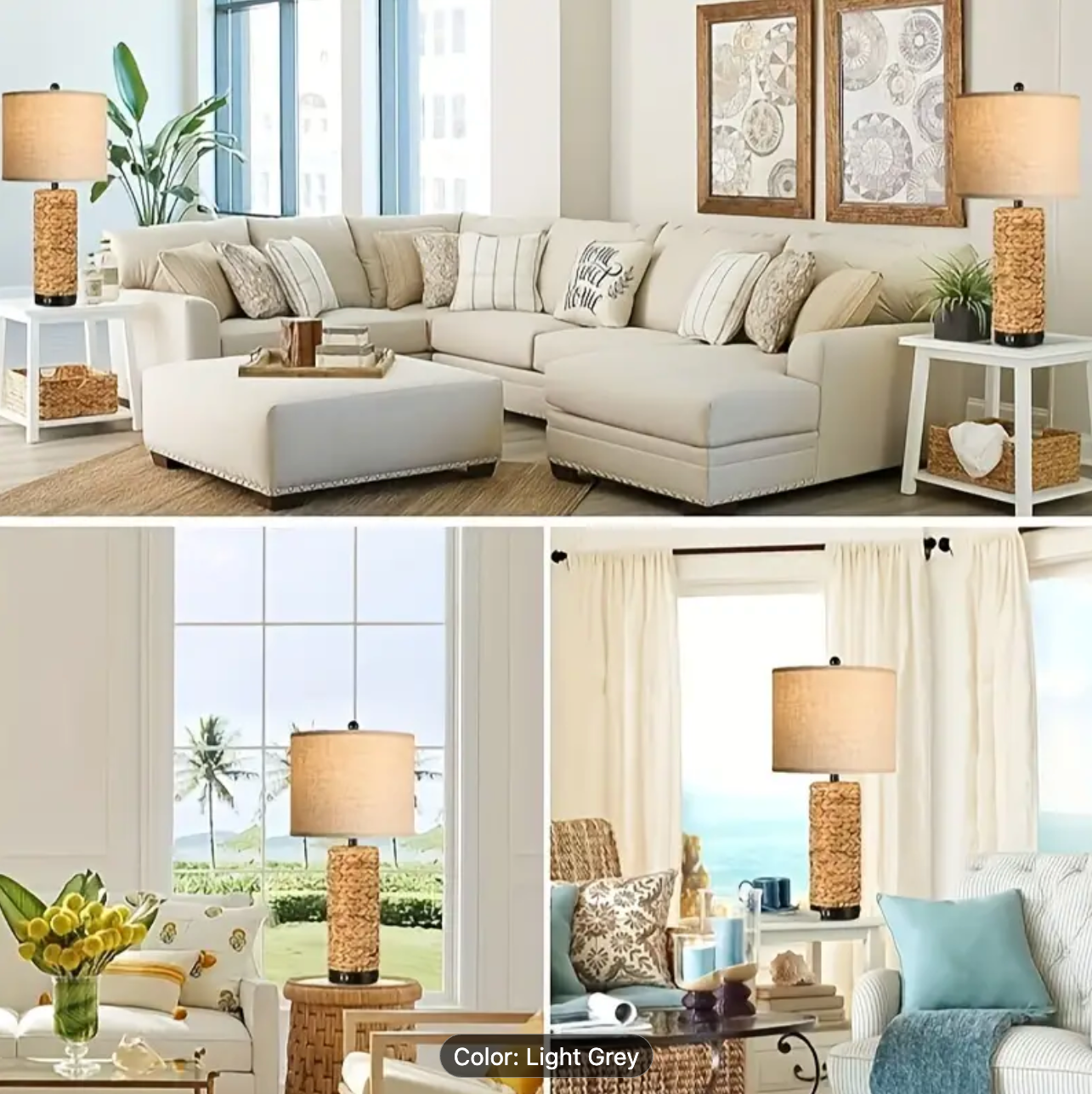 Rustic Touch Table Lamps