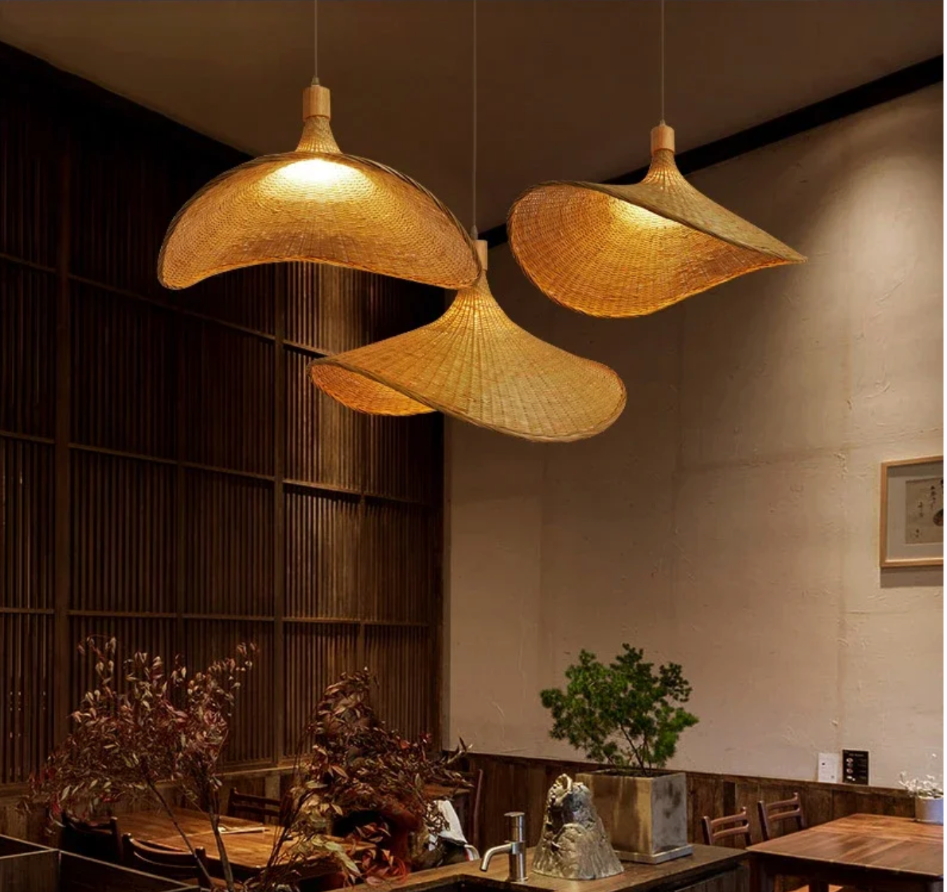 BambooGlow Pendant Lamp