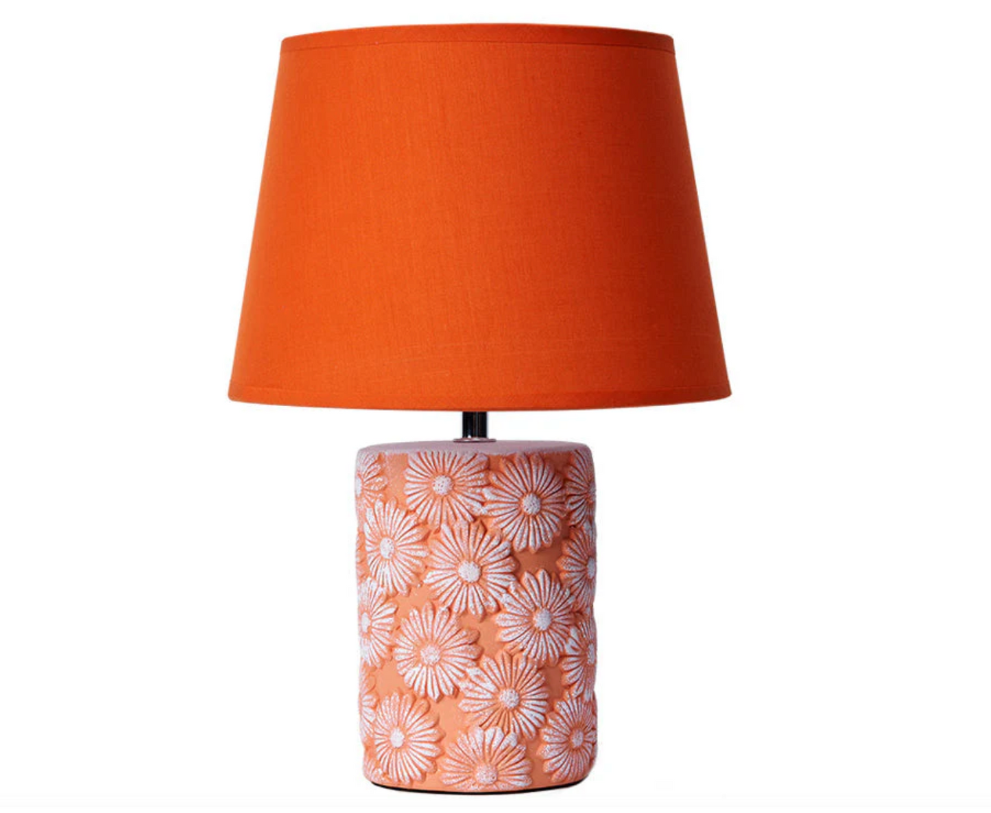 FloraGlow - Orange Sunflower Base Lamp