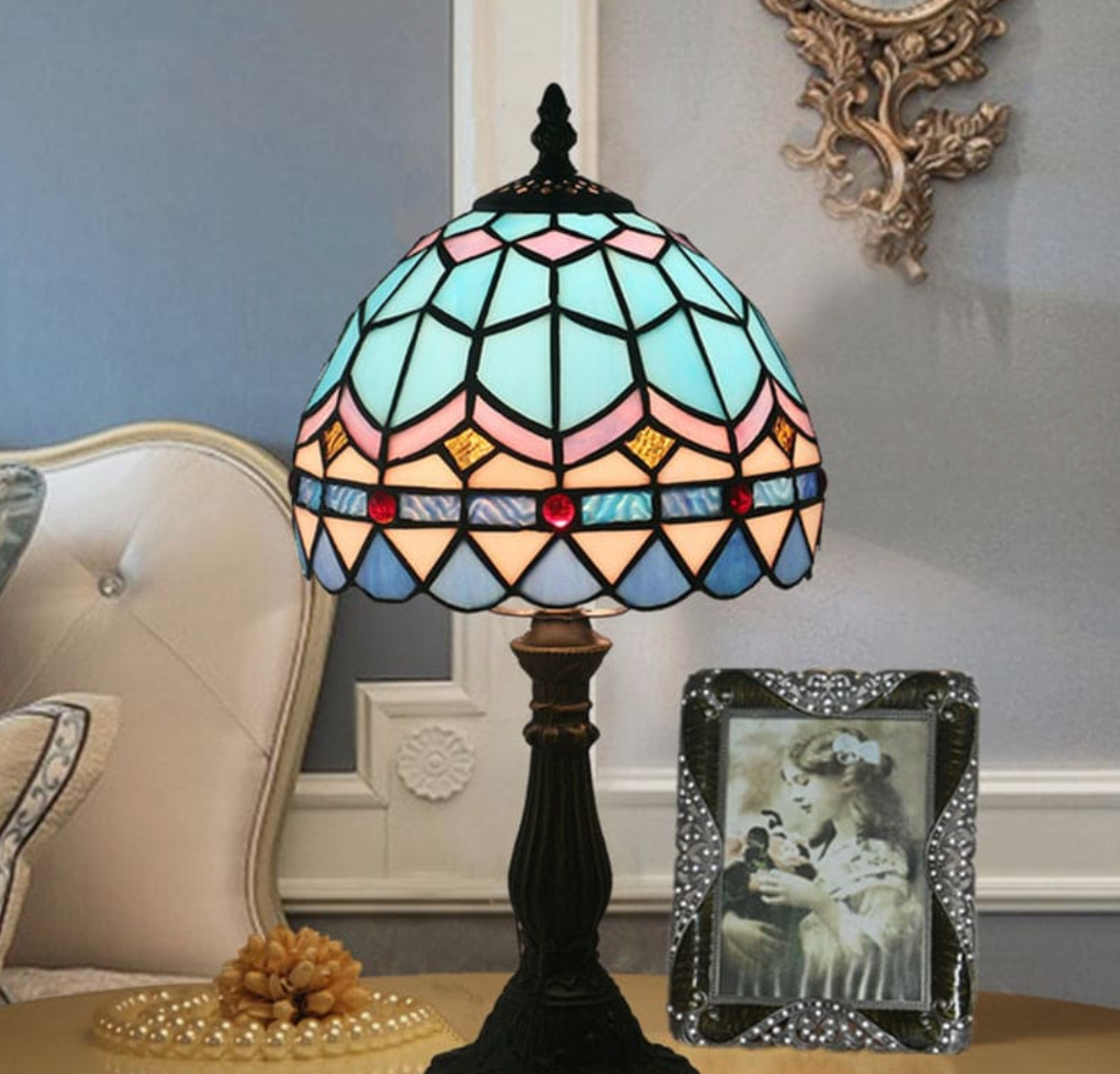 ColorBreeze - Tiffany Glass Lamp