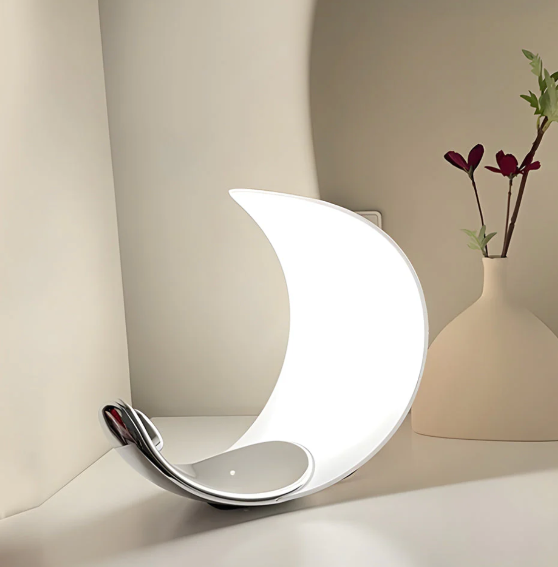 MoonArc Dimmable LED Table Lamp