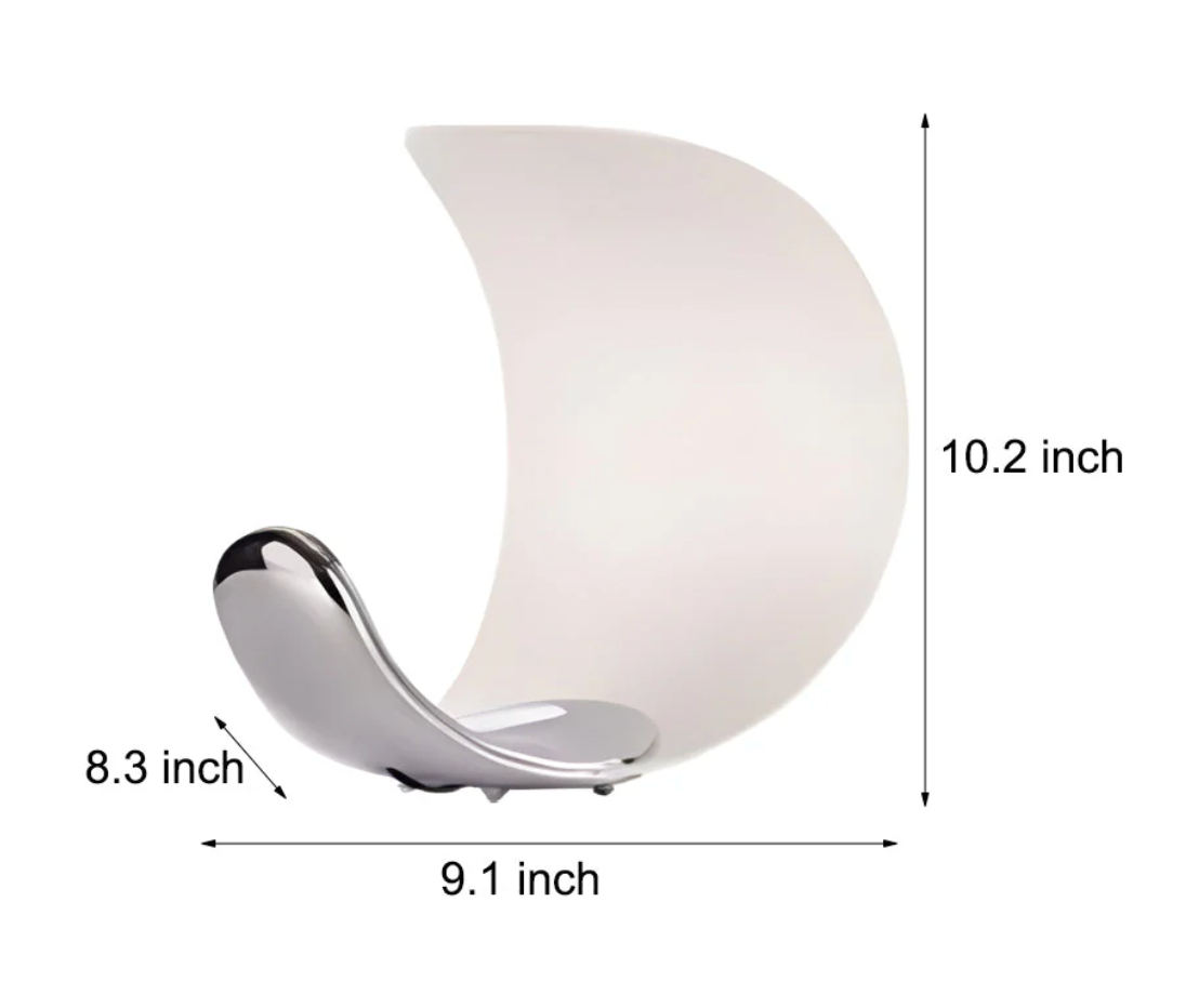 MoonArc Dimmable LED Table Lamp