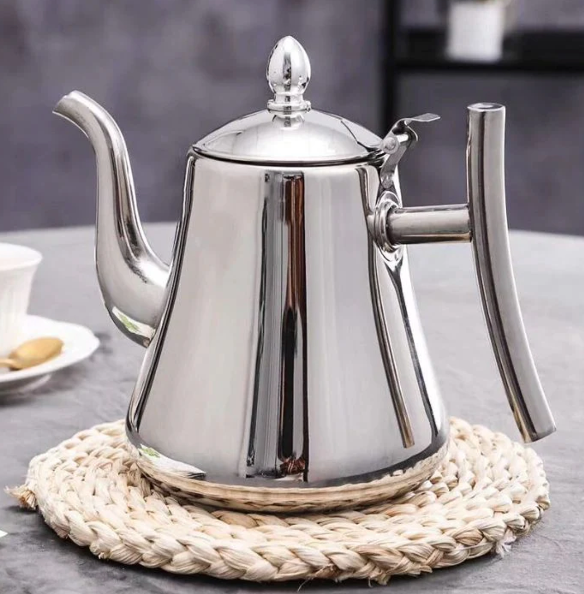 Premium Stainless Steel Induction Kettle with Filter