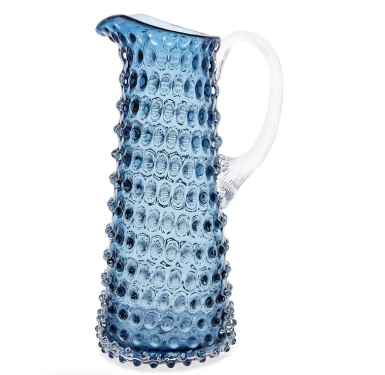 Tranquil Blue - 1 Litre Blush Bobble Pitcher