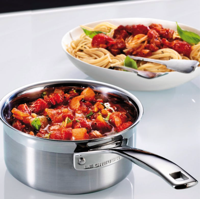 Elite Chef 3-Layer Saucepan - 14cm, Stainless Steel